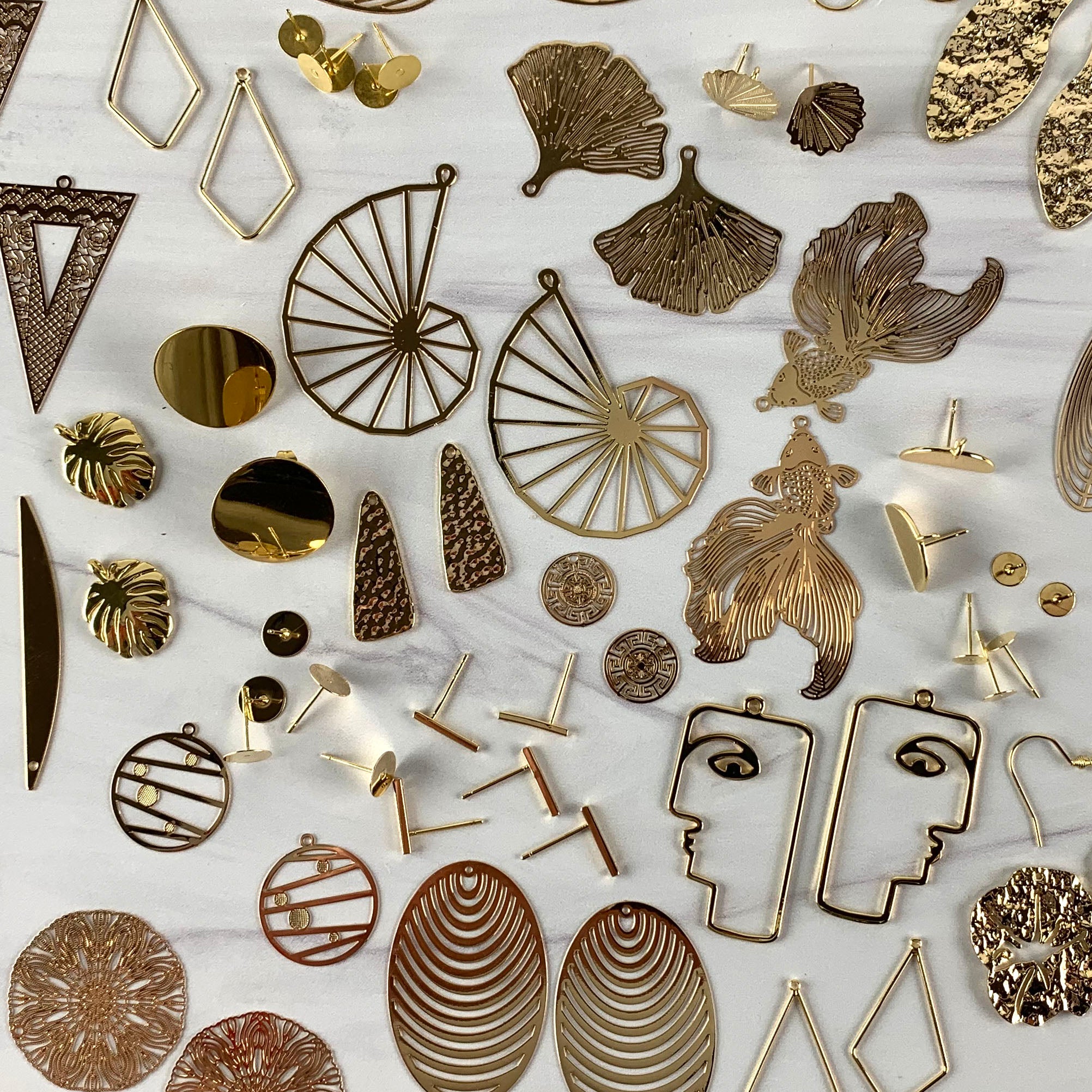 Clock Pendant Patina , Metal Charms ,Handmade Findings 41mm, nickel  free,jewelry making
