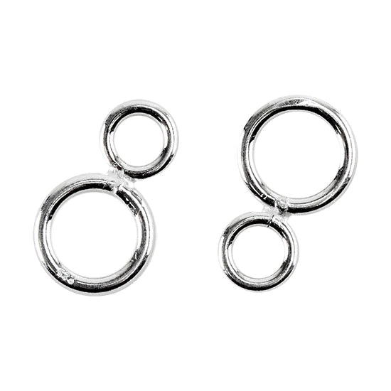 Eye pin, 25mm, sterling silver jewelry making supplies sale, sold per pkg  of 10 - pearl jewelry wholesale