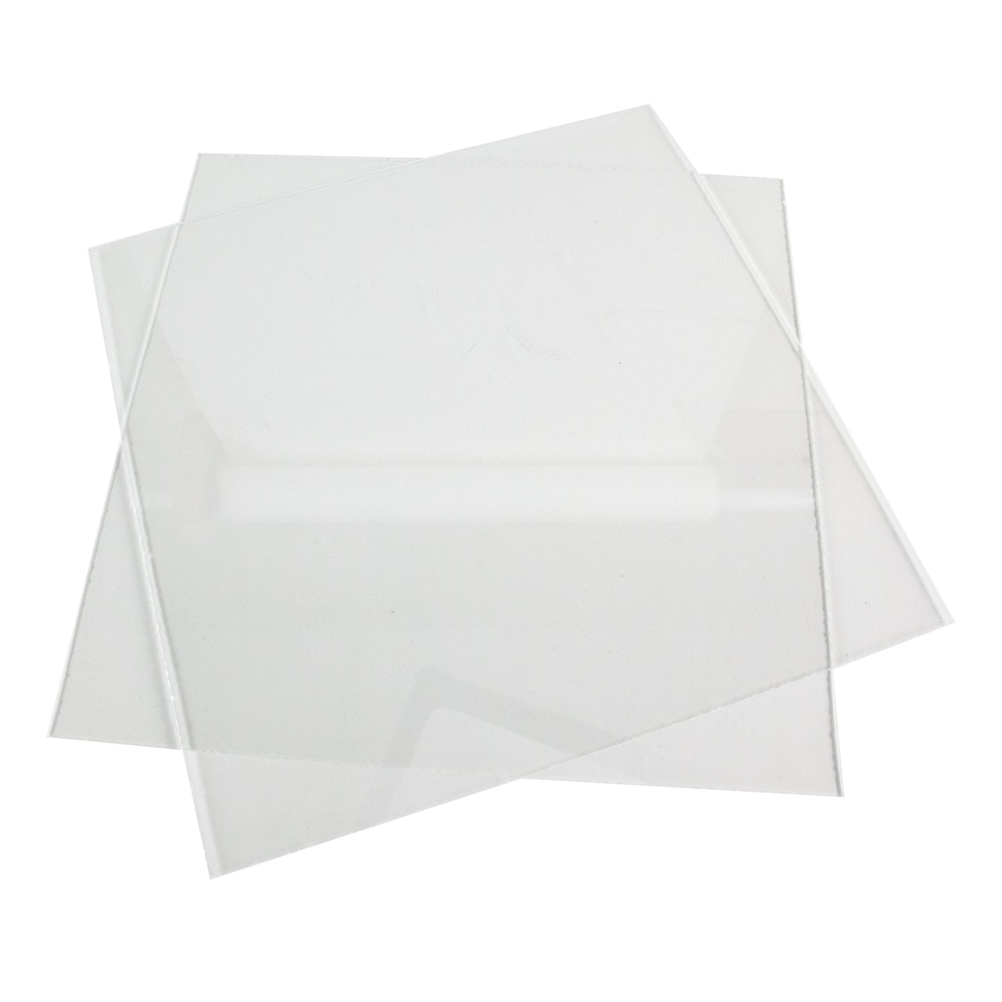 2 Clear Acrylic Safety Shields