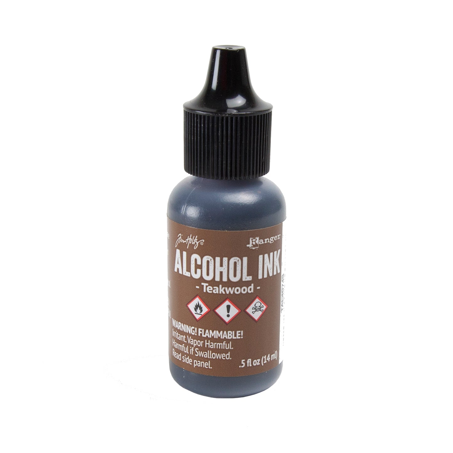 bottle of Tim Holtz® Adirondack® Alcohol Ink - Teakwood