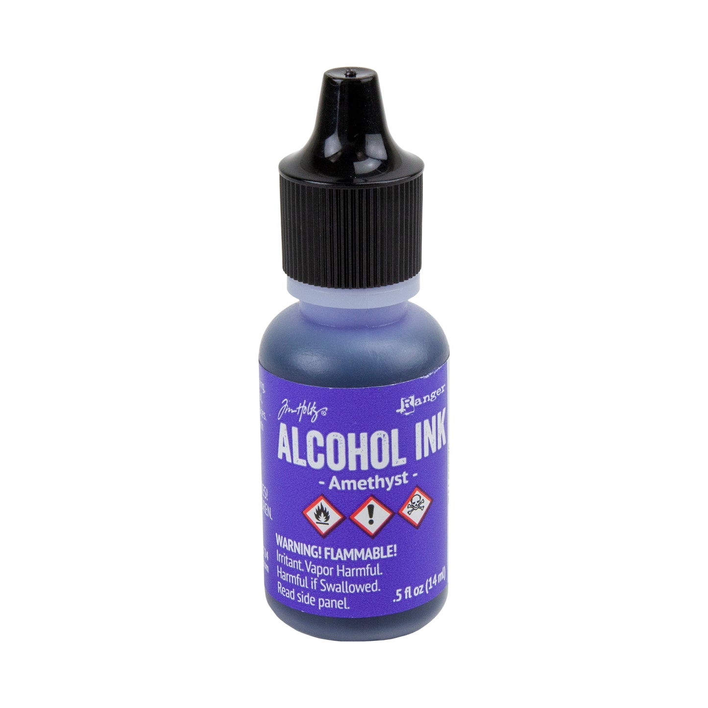 bottle of Tim Holtz® Adirondack® Alcohol Ink - Amethyst