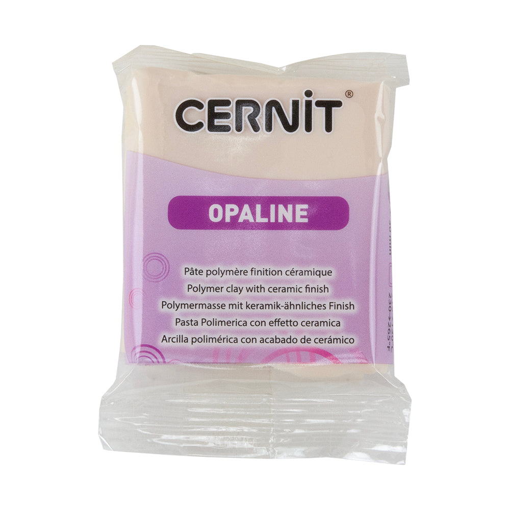 Cernit Opaline oven-bake polymer clay, flesh, Nr. 425, 56 gr