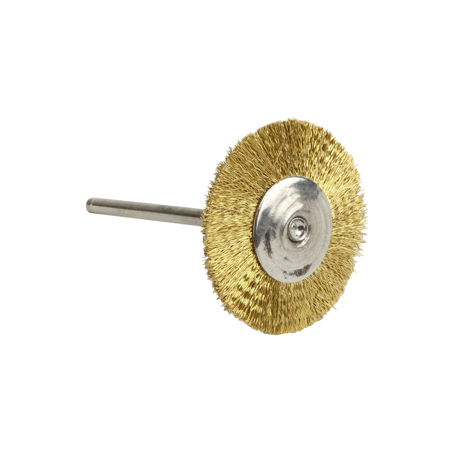 Miniature Wire Wheel - Brass 1"