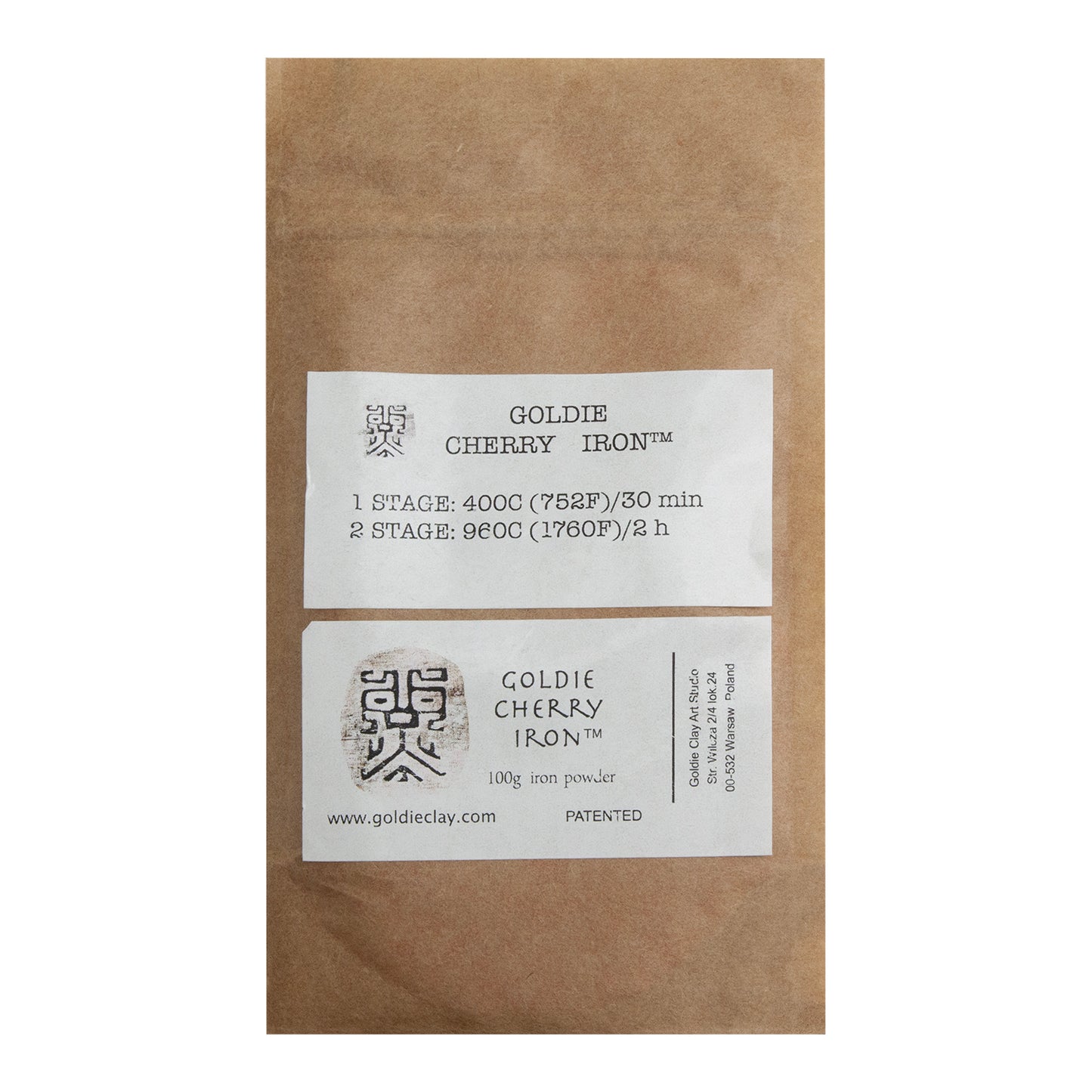 Goldie Cherry Iron™ Powder Clay 100g