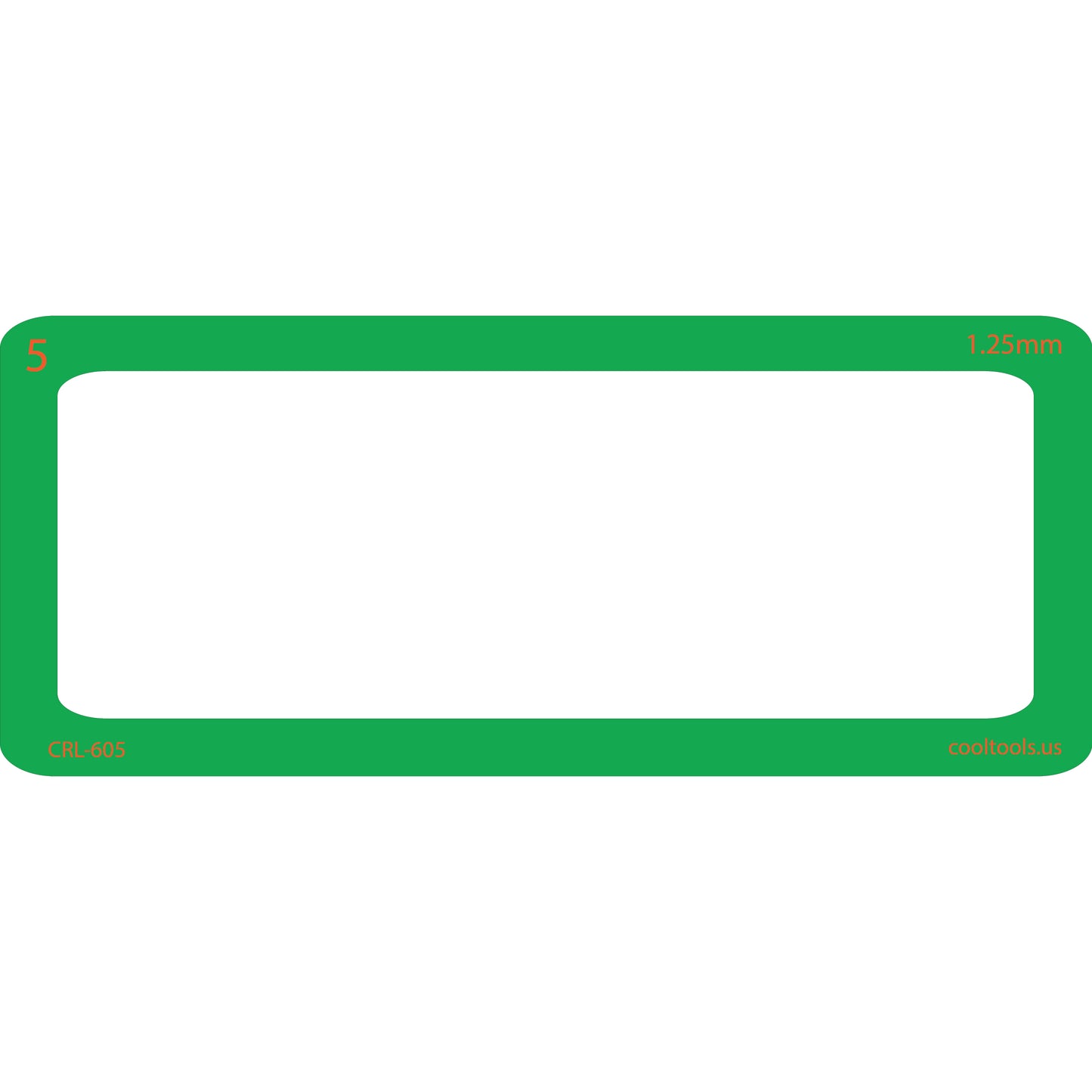 green plastic Cuff Thickness Rolling Frame #5