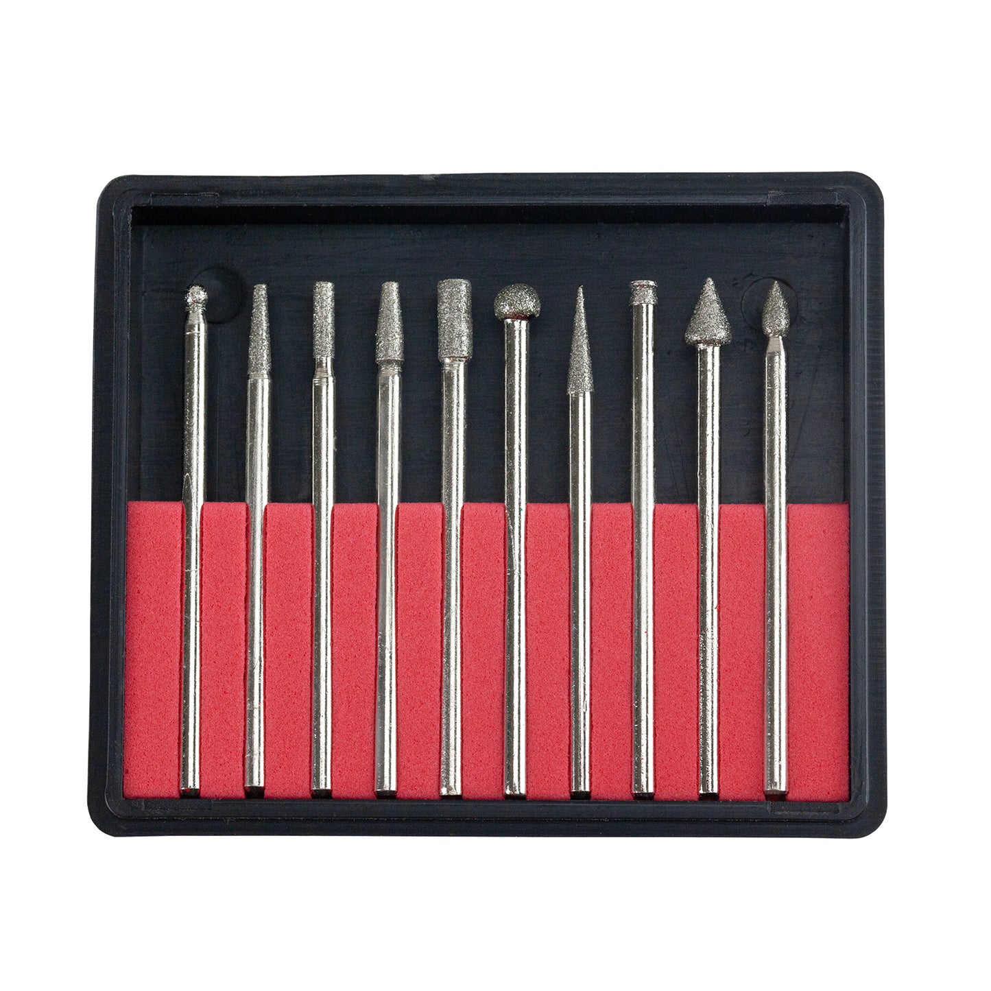 Bits - Diamond 10 Piece Set - 3/32" Shank