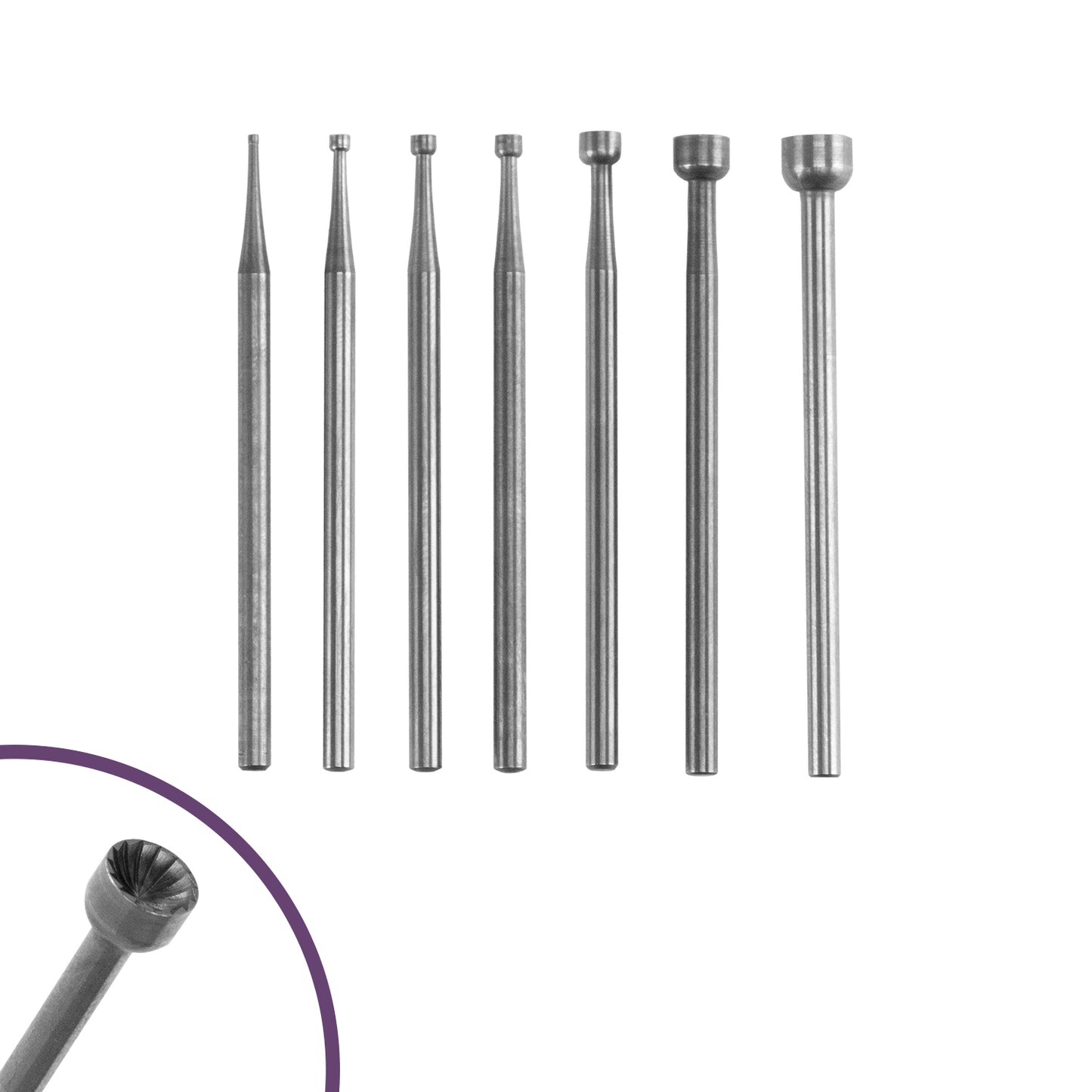 Cup Bur - Wire Rounding