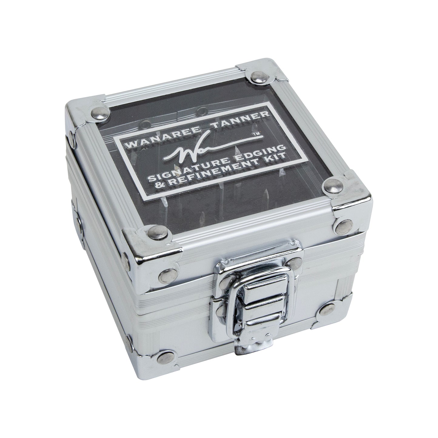 closed box of Wanaree Tanner Signature Edging Tool & Refinement Kit