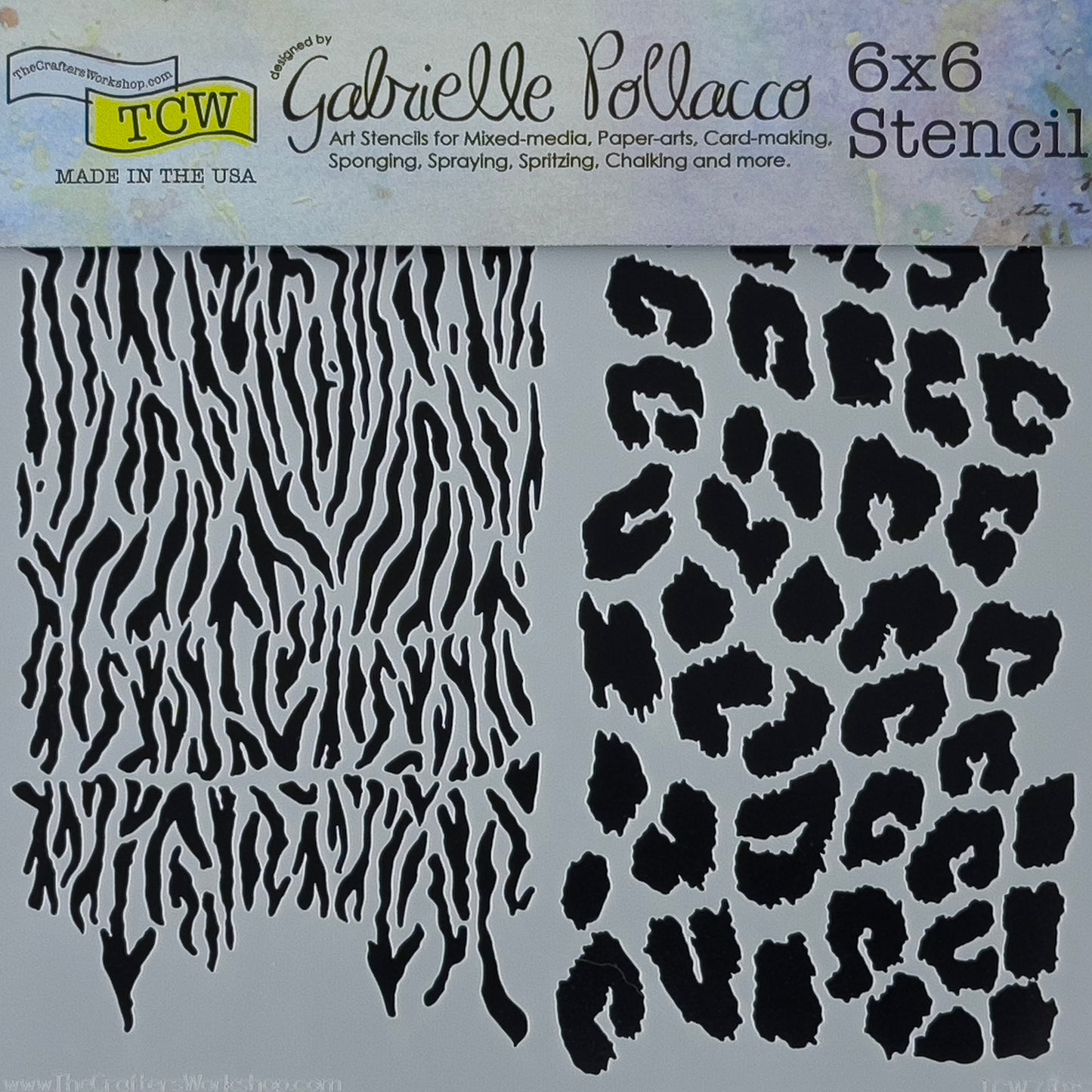 Design Stencil - Wild Prints