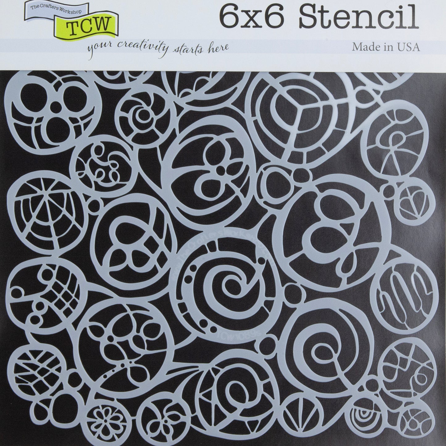 Design Stencil - Circle Fest