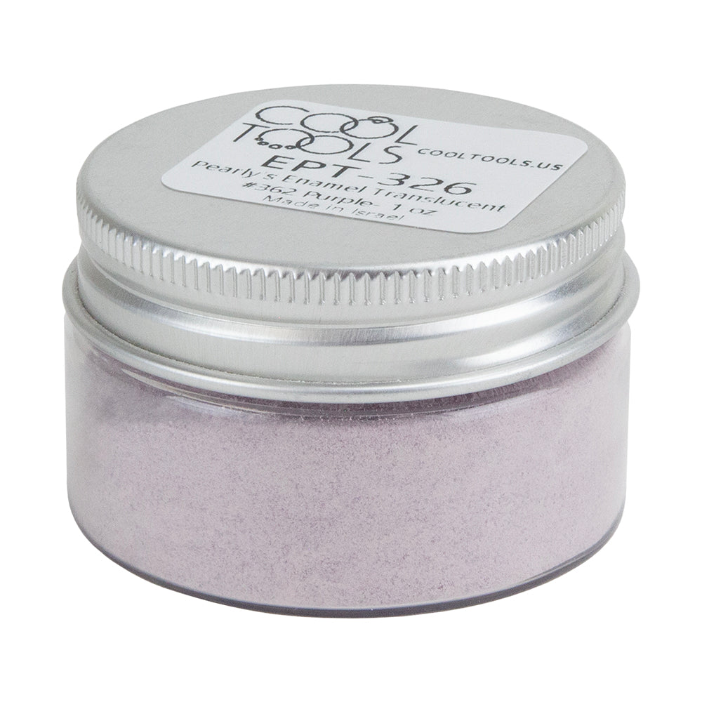 jar of Pearly’s Enamel Translucent Purple - 1 oz