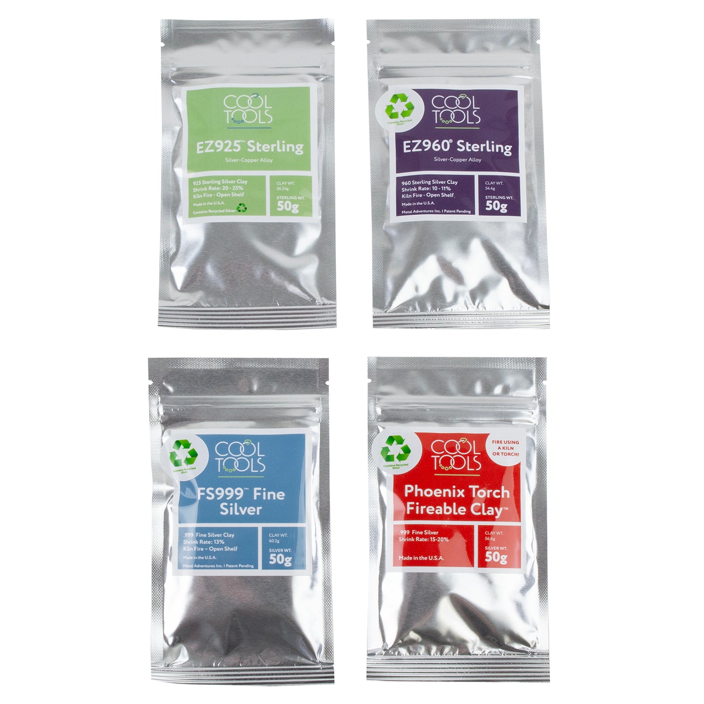 Cool Tools Silver Clay Bundle - Cool Tools