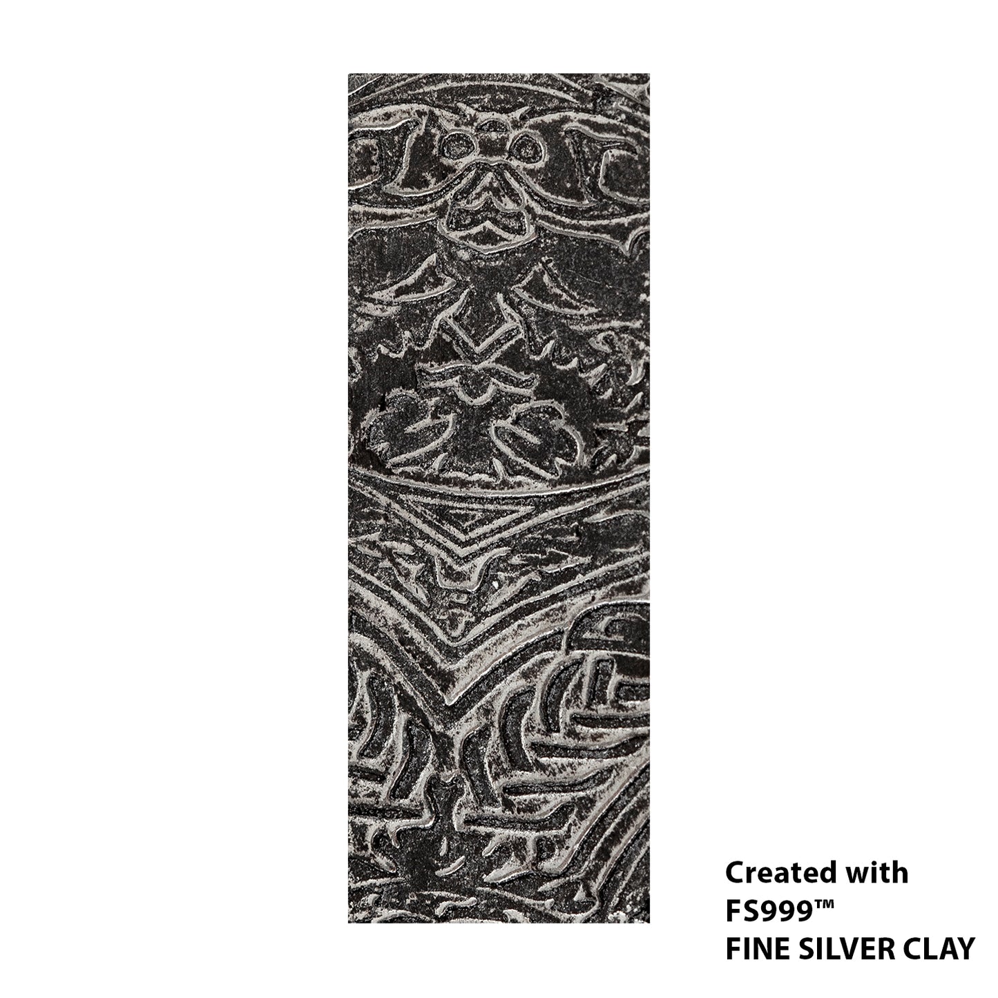 silver sample of Long Mega Texture Tile - Bonsai