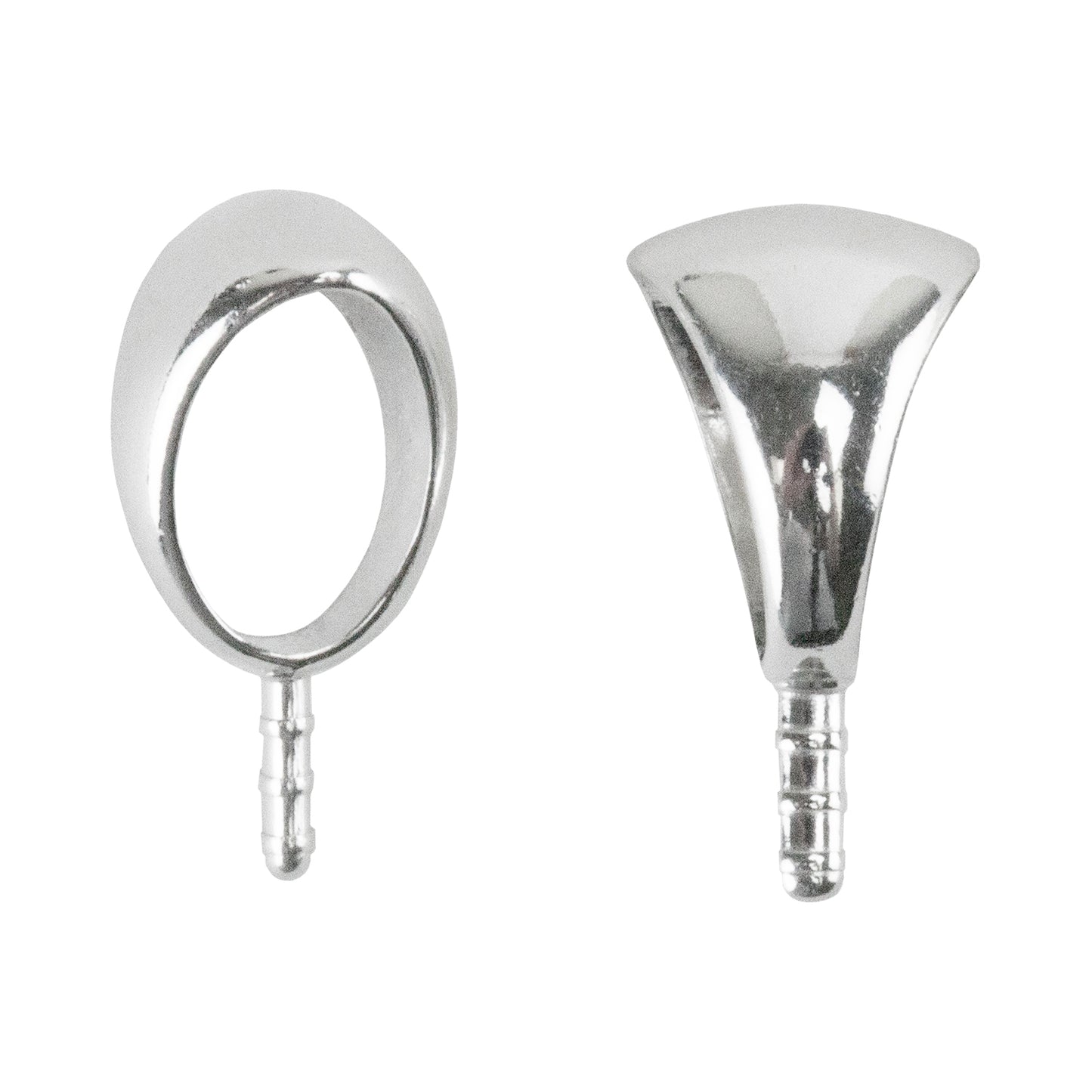 Silver Embeddable Pendant Bail