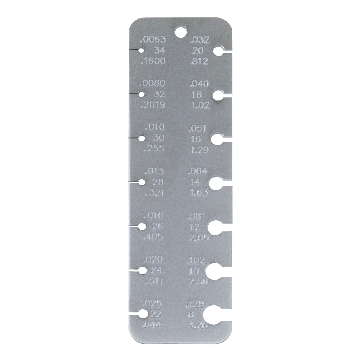 steel Wire and Thickness Pocket Gauge