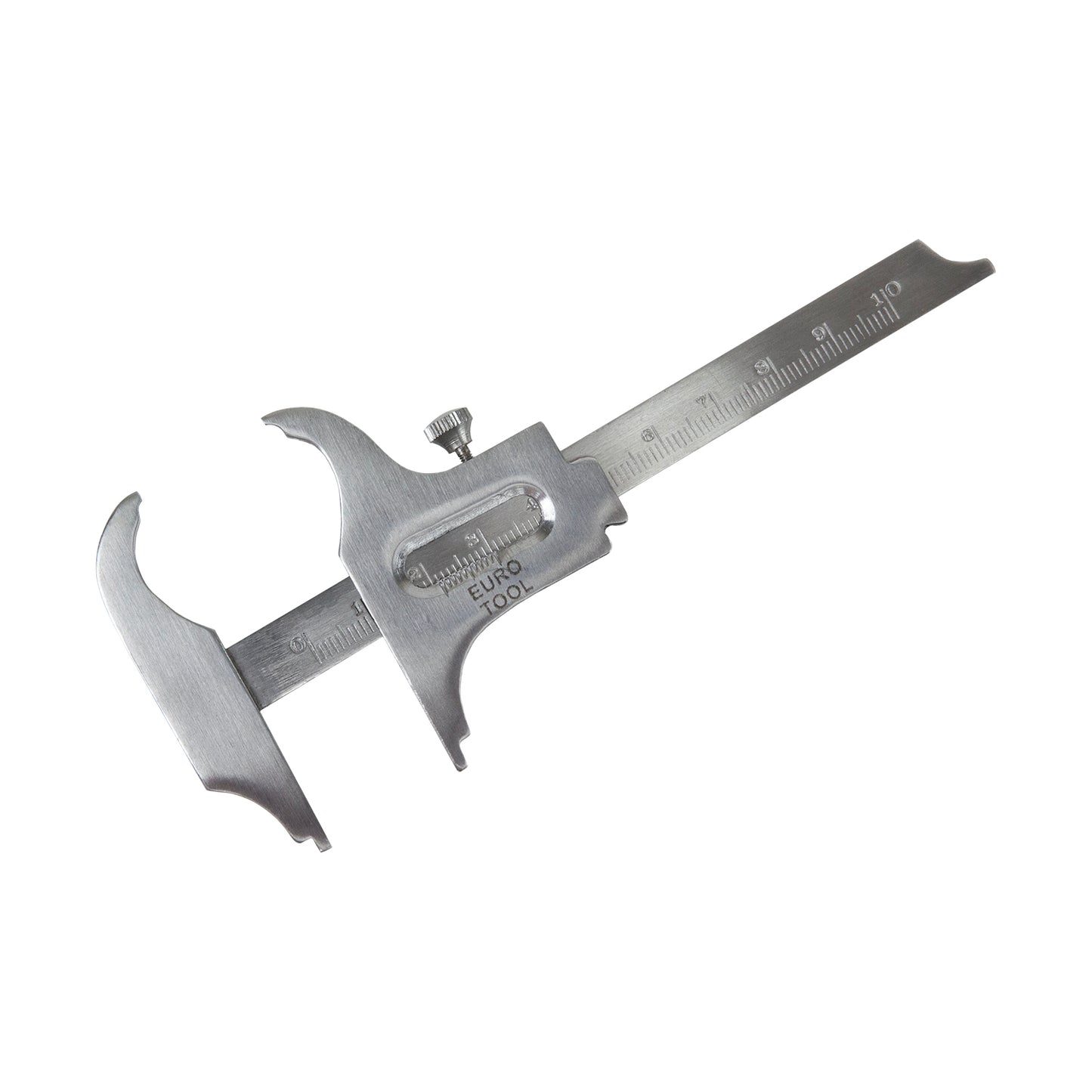 Boley Style Gauge
Use to measure inside and outside measurements up to 100mm.
Pocket-size gauge gives quick measurement of inside or outside diamters in millimeters. Even works on mounted stones. Range of 0 to 100mm. 5-3/4" long.