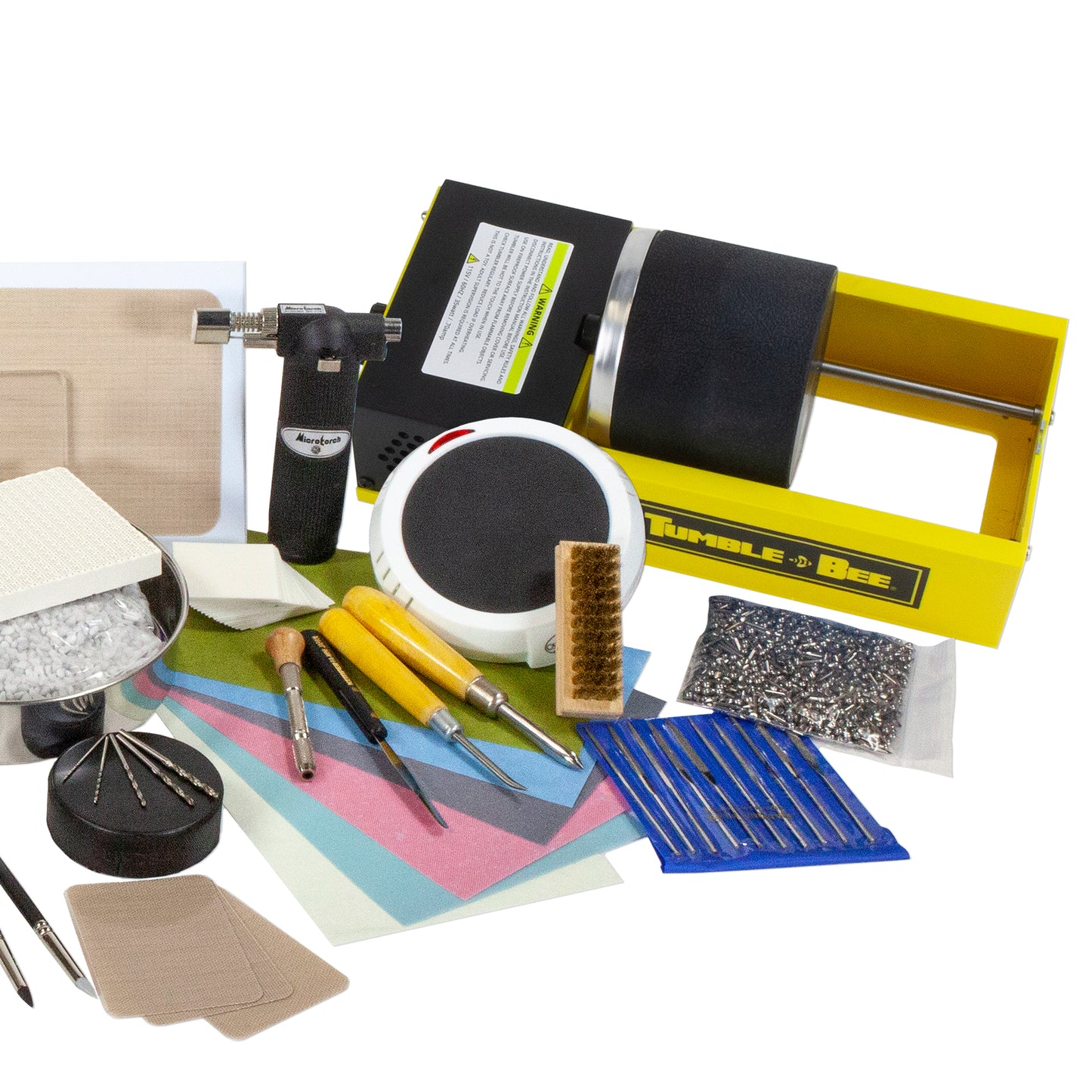 Deluxe Metal Clay Starter Tool Kit with Torch - Cool Tools