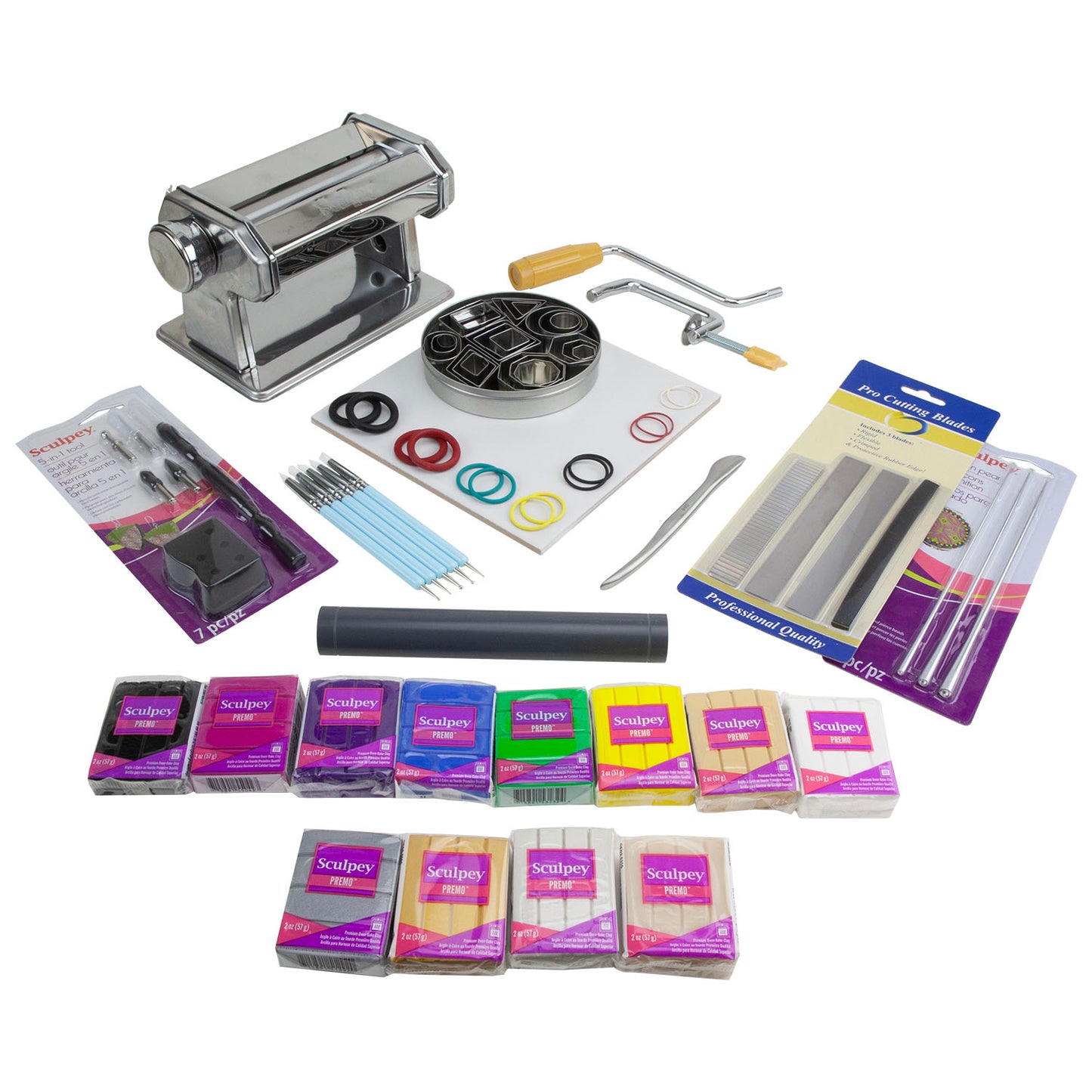 deluxe Craftcast Kit: Beginner Polymer Clay Project Kit