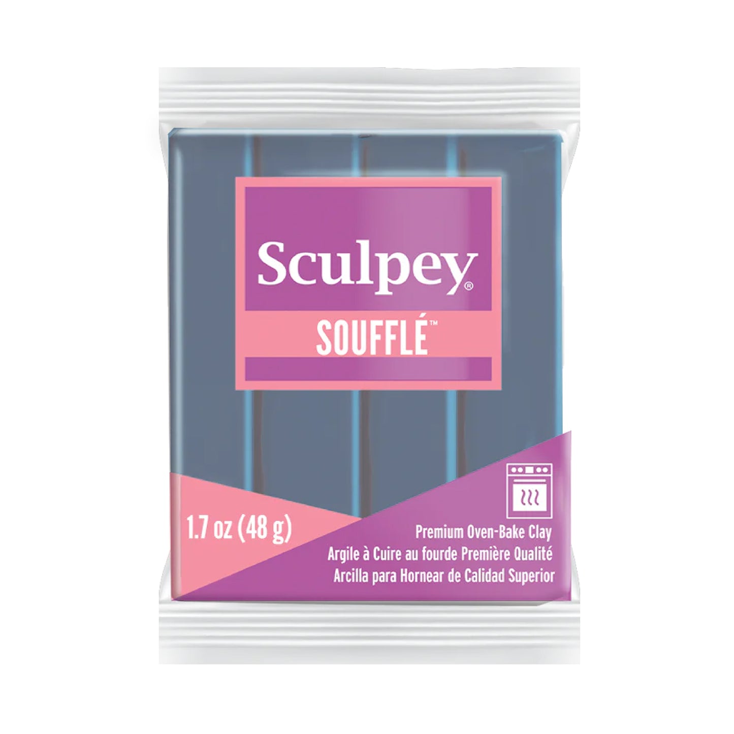 Sculpey Souffle Polymer Clay - Bluestone 2 oz block