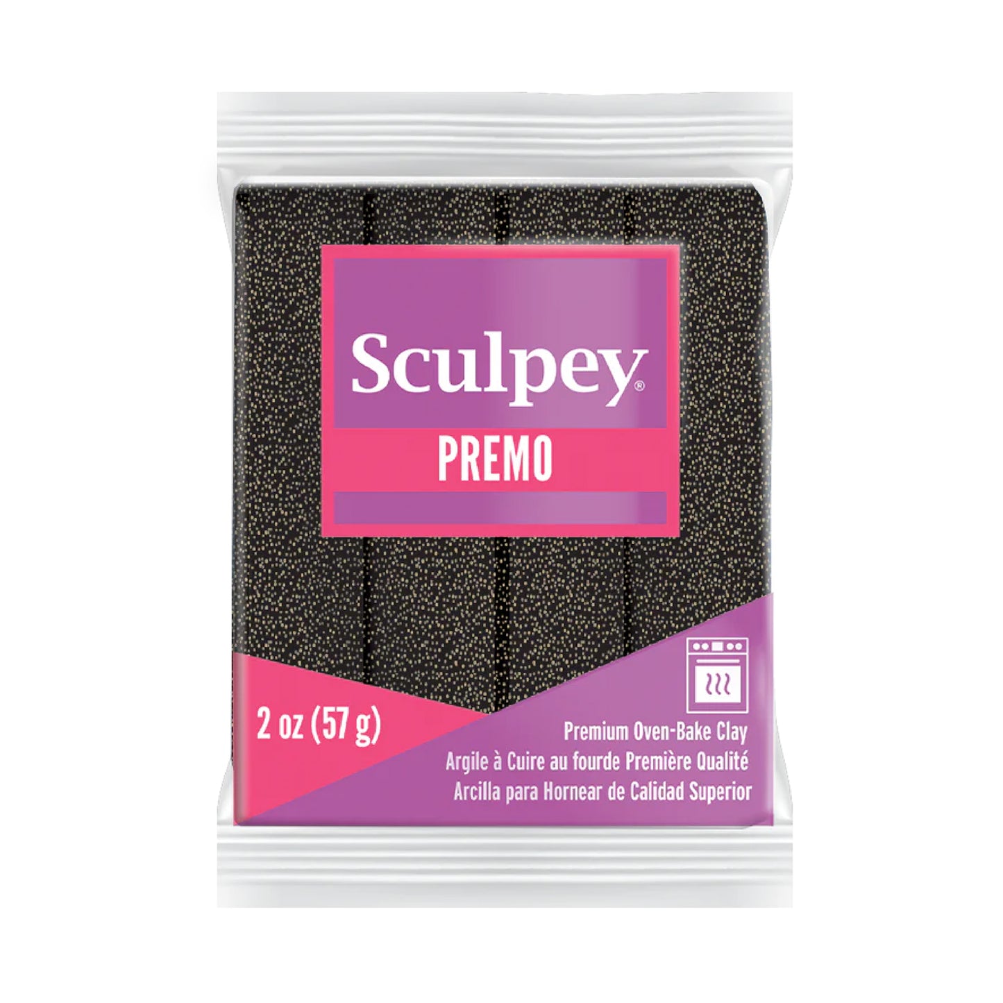 Premo Accent Sculpey Polymer Clay - Twinkle Twinkle 2 oz Block