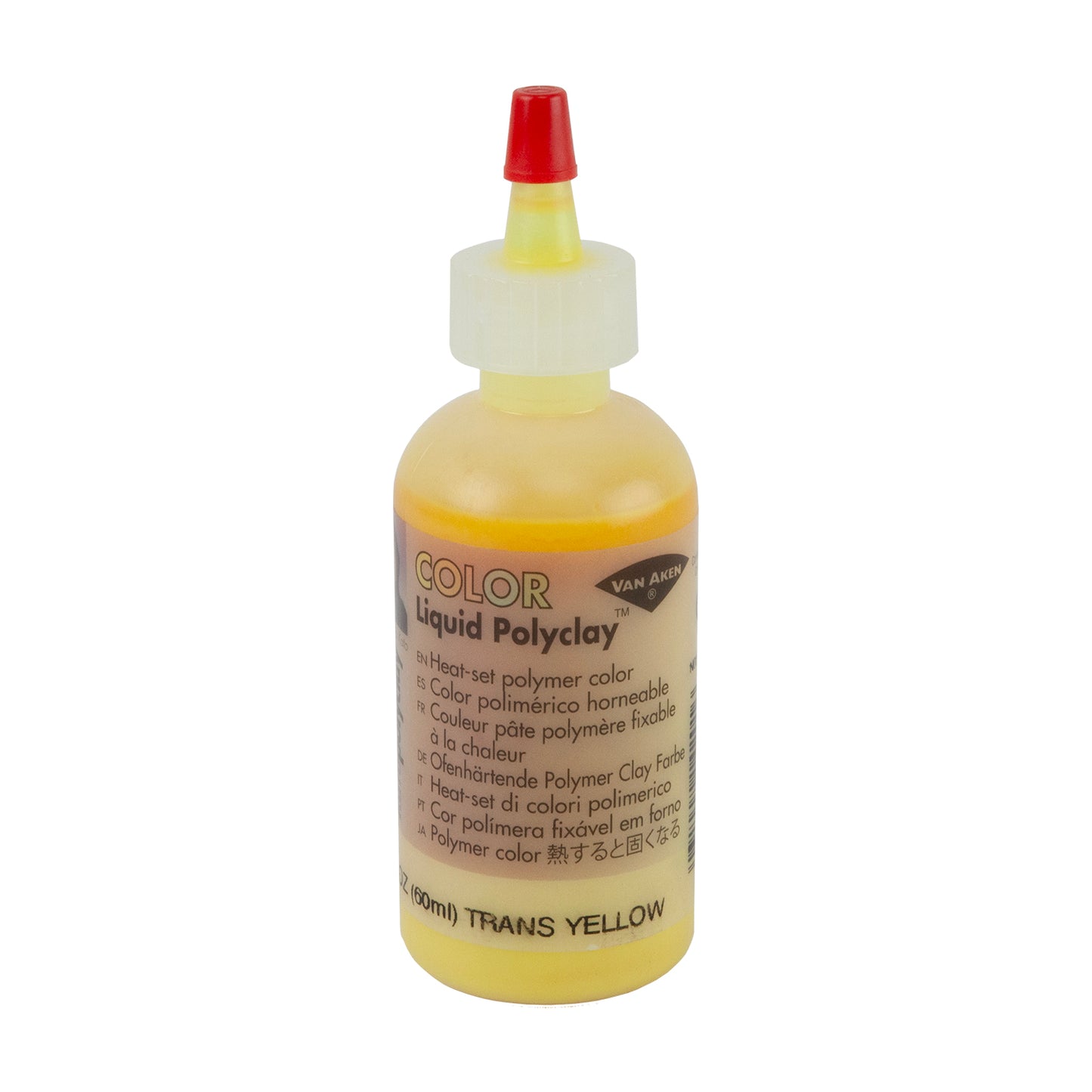 Kato Color Liquid Polyclay - Translucent Yellow 2 oz