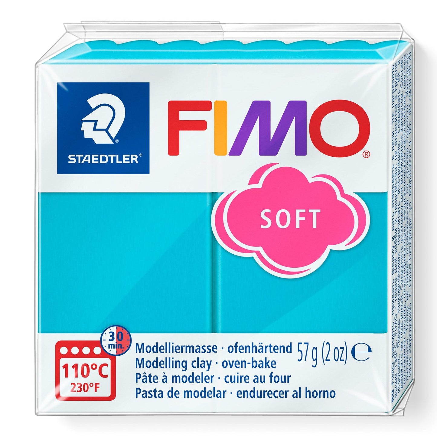 FIMO® Polymer Clay - Peppermint #39 2 oz block