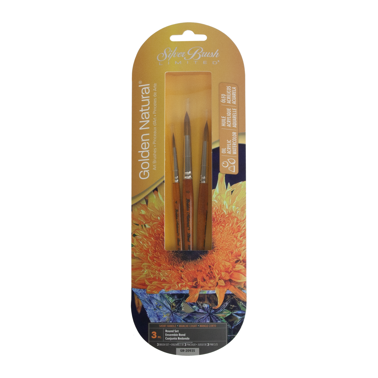 Golden Natural® Favorite Round Brush Set