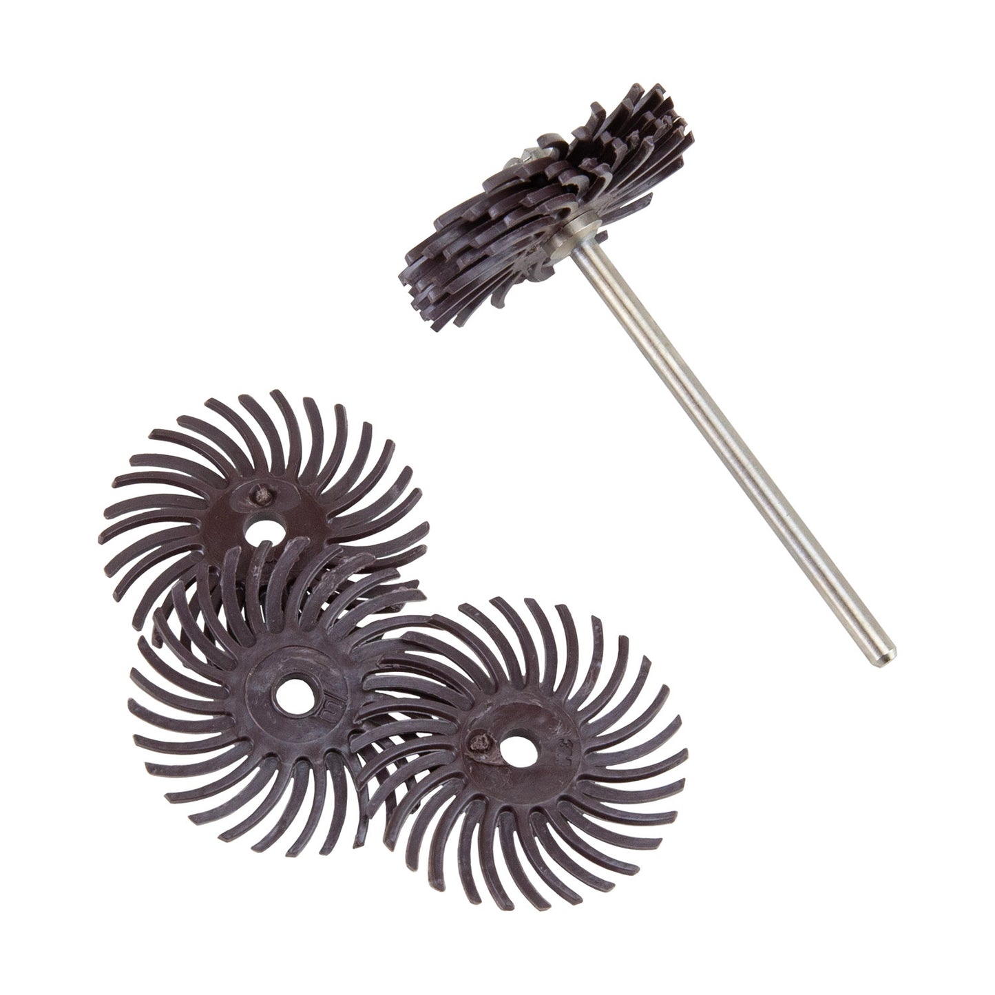 brown 3M Radial Bristle Discs 36 Grit