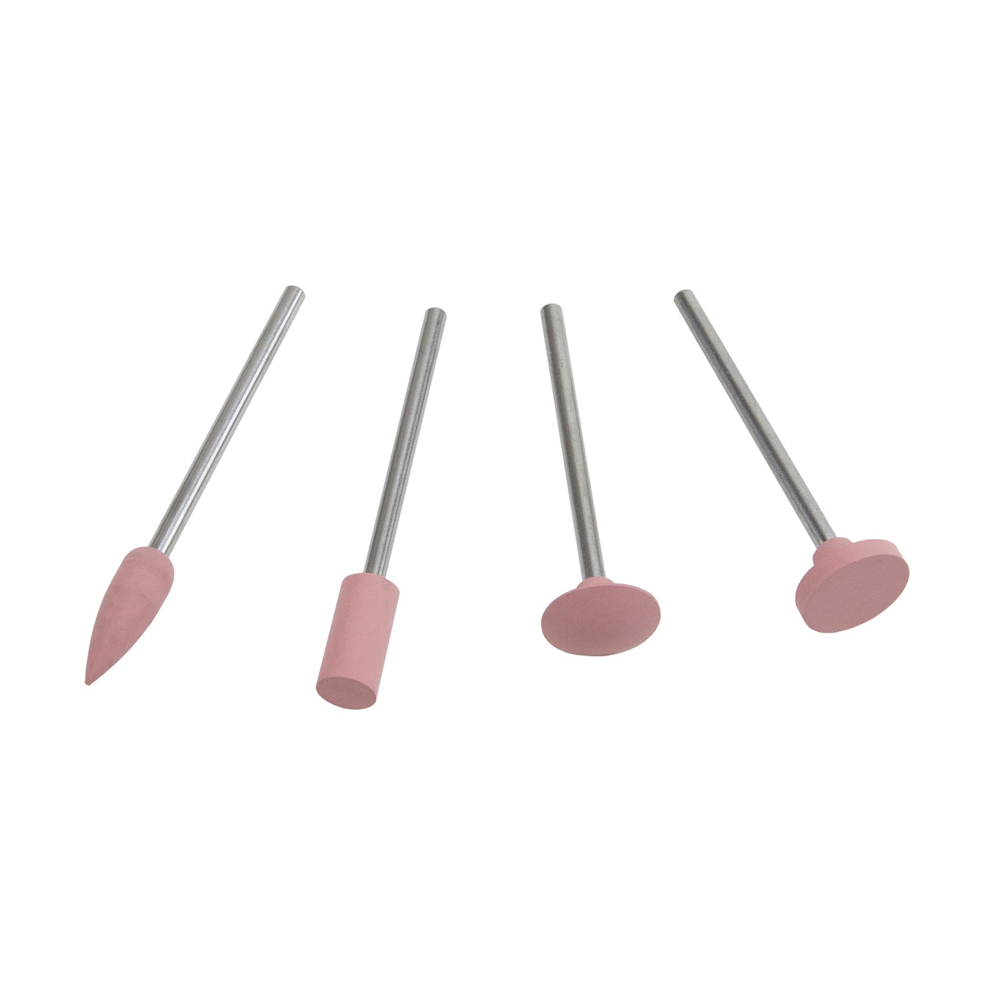 Silicone Polisher - Pink Flame Set - Set of 4