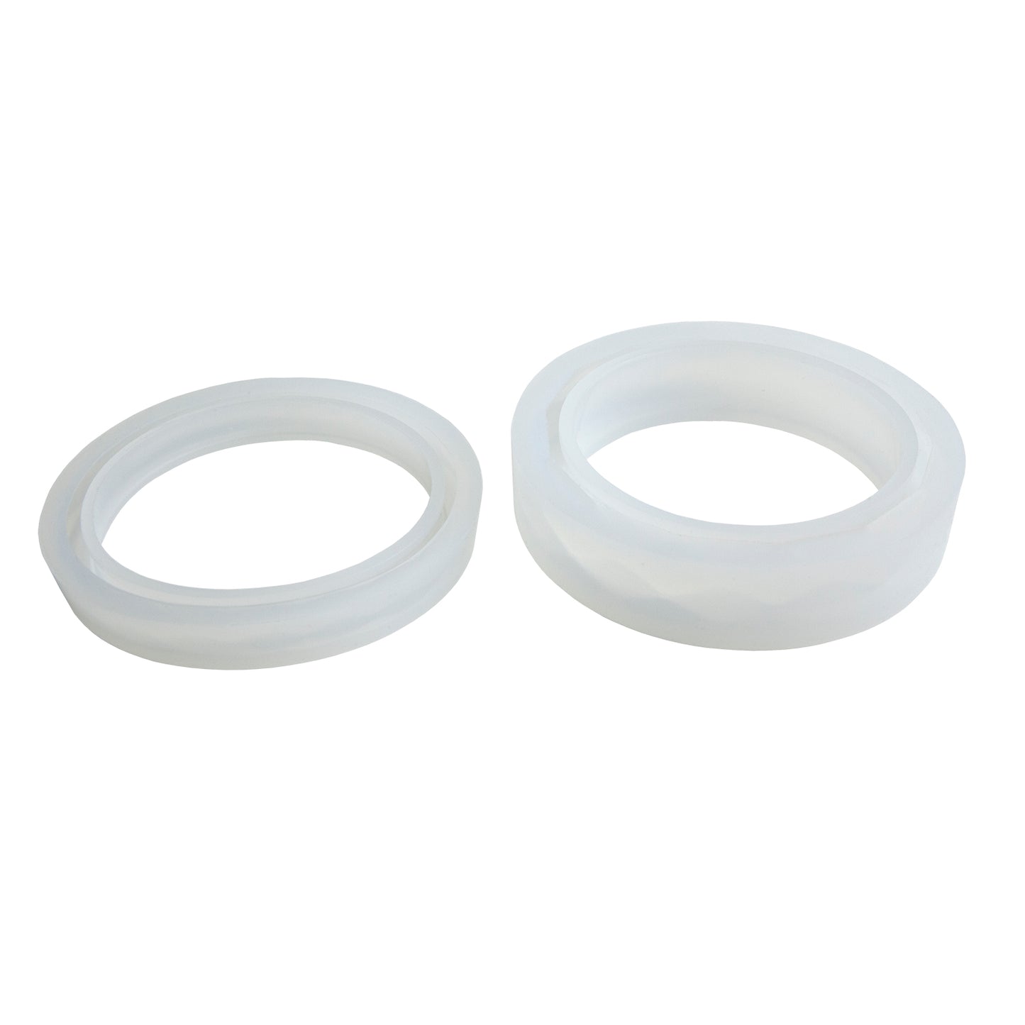 Silicone Jewelry Mold for Resin - Bangle Bracelet - Set/2