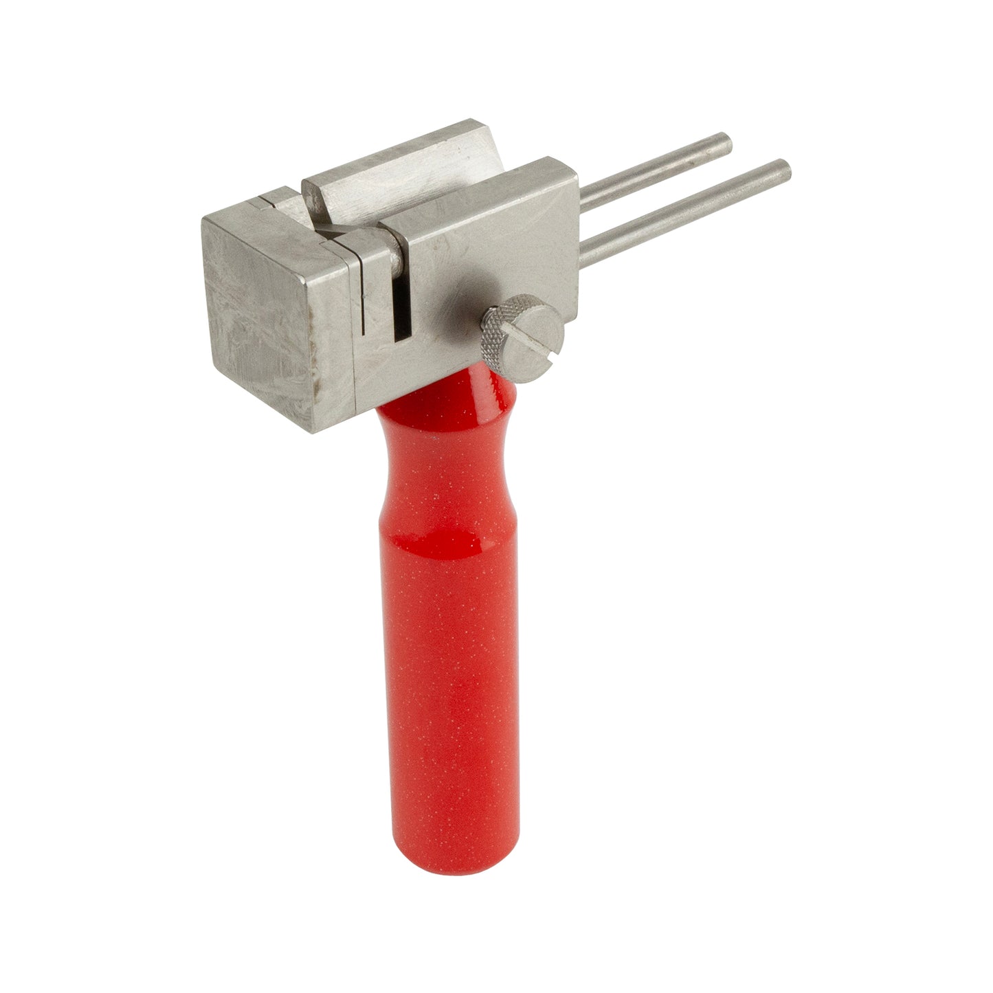 Tube Cutting Jig - Hand Held with red handle