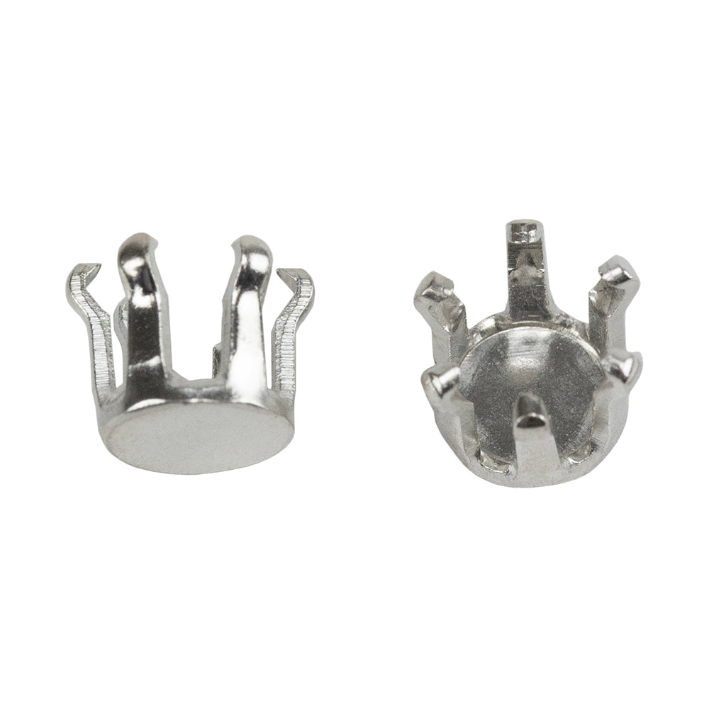 Sterling Silver Snap-Set Prong Setting - Round - Cool Tools