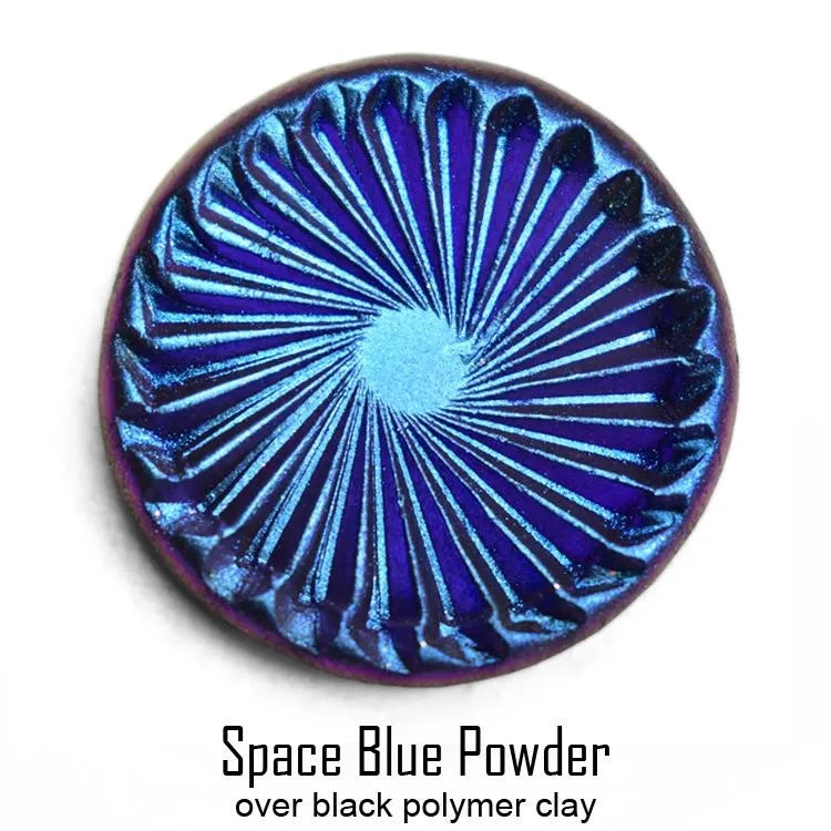Ultra Fine Chameleon Pigment Powder - Space Blue - Cool Tools