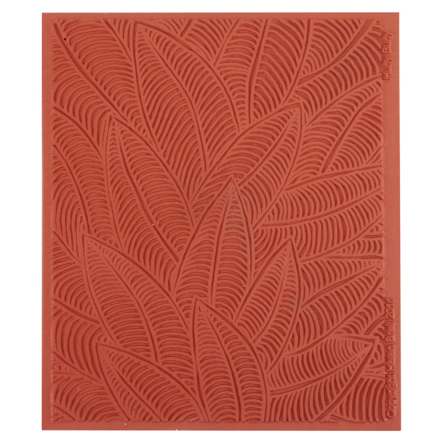 orange Helen Breil Texture Stamp - Hurly-Burly