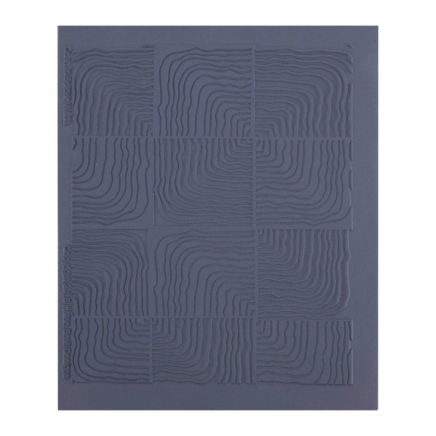 gray Helen Breil Texture Stamp - Cosmic Spider Webs