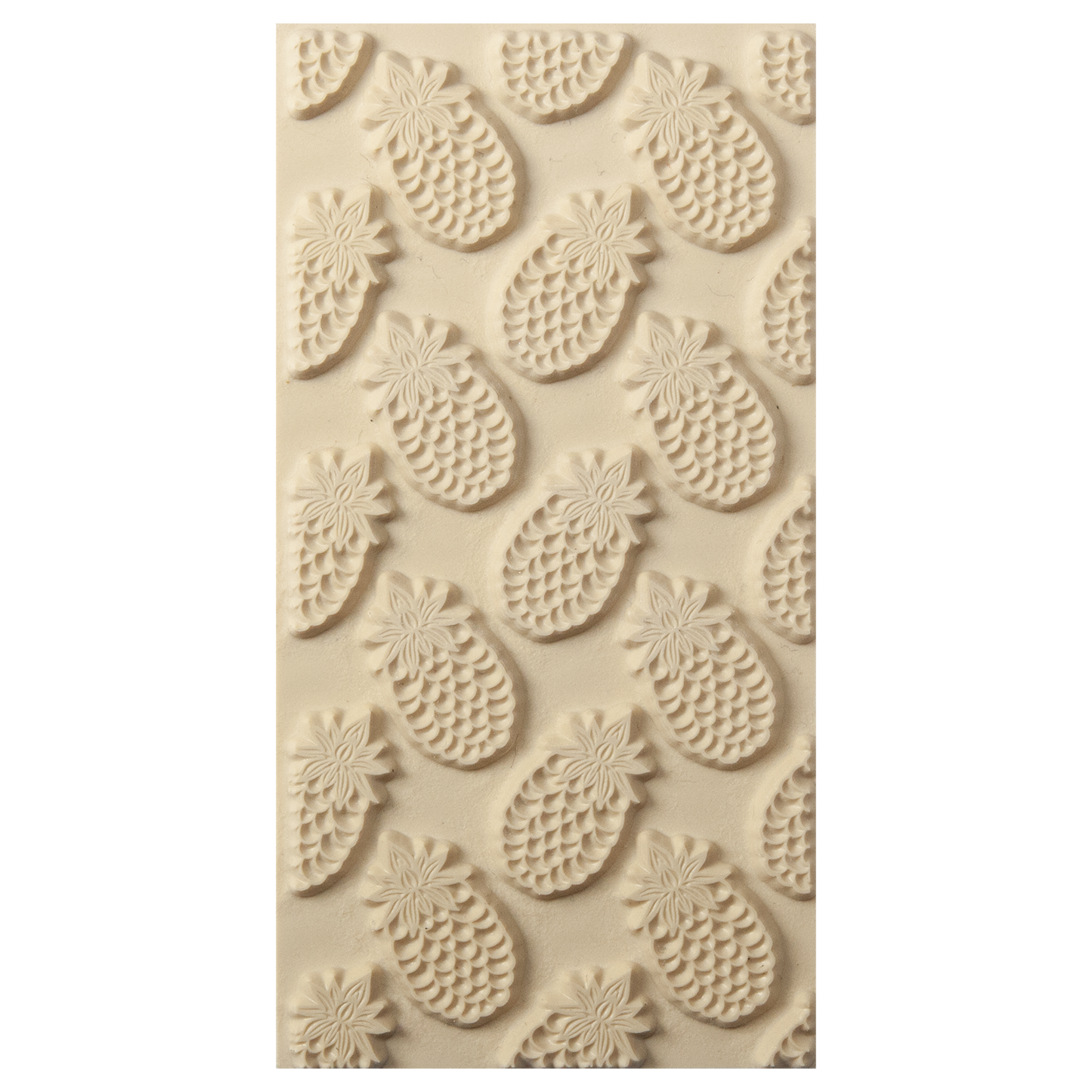 Texture Tile - Aloha. Beige Texture Tiles are flexible, washable and can be used with any soft clay. Spritz with CoolSlip or dust on Dry Powder Release for stick-free impressions when using metal clay and polymer clay.