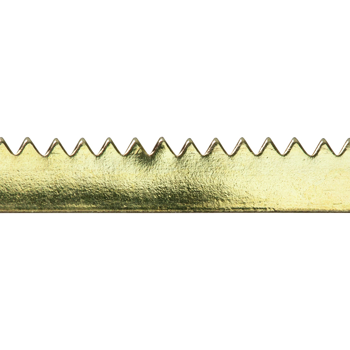 Bezel Wire - Brass - Serrated 24 Gauge Dead Soft - 6" Min