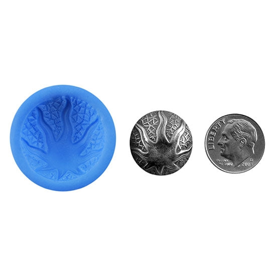 Ready Mold - Supernova Blue Ready Mold, Silver Sample with Dime