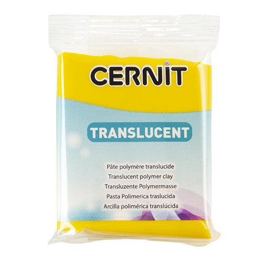 Cernit Translucent Polymer Clay - Translucent 56g