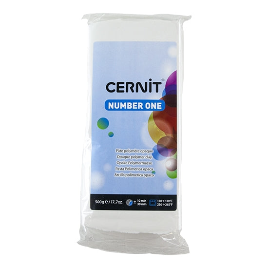 Cernit 8.8 oz - 250g - Translucent - White