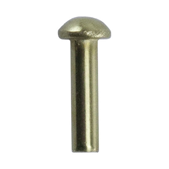 Brass Round Head 1/16 Rivets, 1/4 Long, Pack of 50 – Beaducation