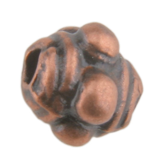 Copper Plate Beaded Spacer - 3mm Pkg/10 - Cool Tools