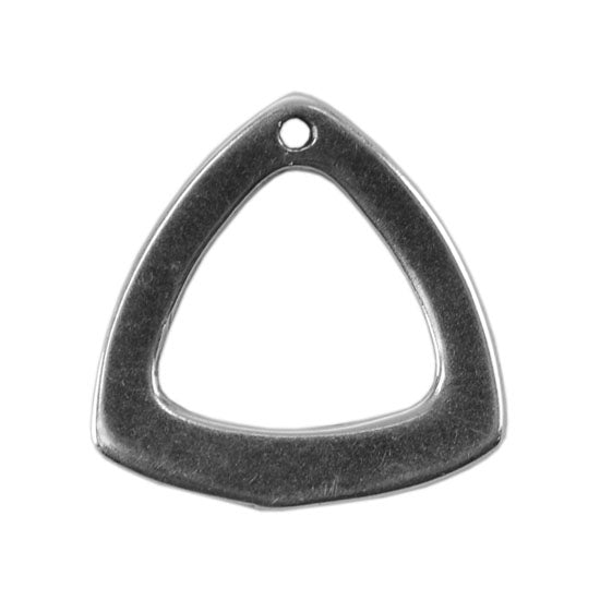 Silver Plate Charm - Trillion 11.7m Pkg/1 - Cool Tools