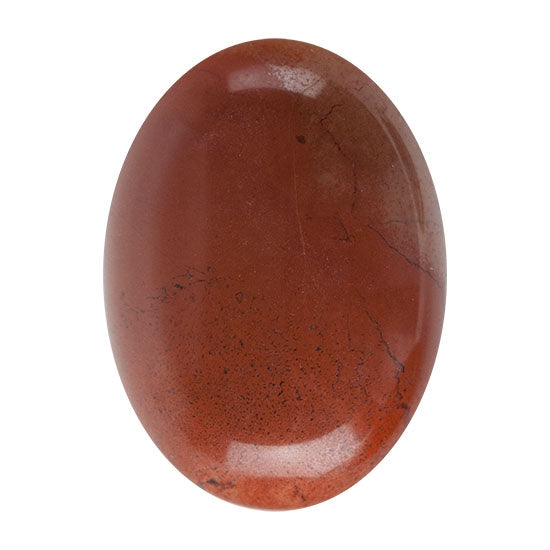 Red Jasper Gemstone - Cabochon Oval - Cool Tools