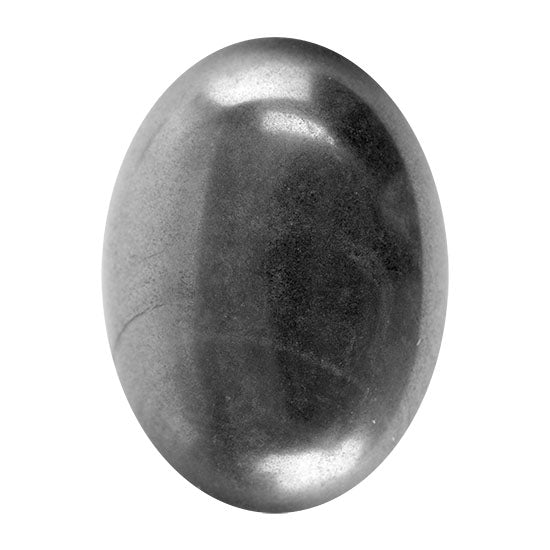 Hematite Gemstone - Cabochon Oval - Cool Tools