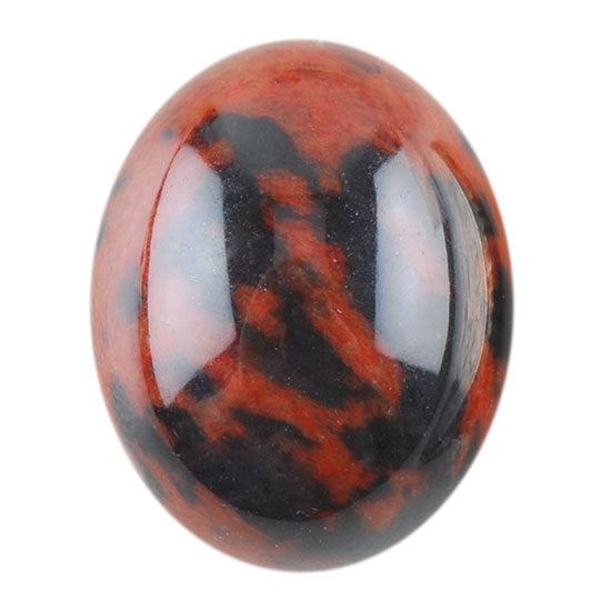 Obsidian Mahogany Gemstone - Cabochon Oval - Cool Tools