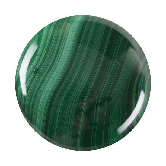 Malachite Gemstone - Cabochon Round - Cool Tools