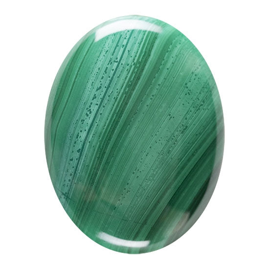 Malachite Gemstone - Cabochon Oval - Cool Tools
