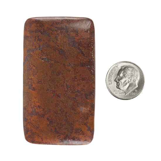 Chrysocolla Cuprite Gemstone - Cabochon Rectangle 33mm x 57mm Pkg/1 - Cool Tools