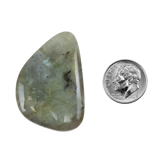 Labradorite Gemstone - Cabochon Freeform 28mm x 40mm - Cool Tools